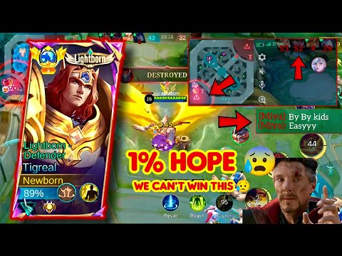 We Were 100% LOSING… Then this one set changed EVERYTHING | Insane TIGREAL comeback 🔥 | MLBB 