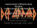 Def Leppard I Wanna Touch U lyrics