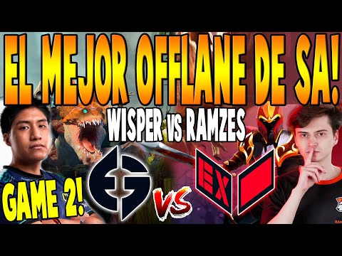 EG vs EX-HELLRAISERS [GAME 2] BO2 - El MEJOR OFFLANE "WISPER vs RAMZES"-DREAMLEAGUE SEASON 19 DOTA 2