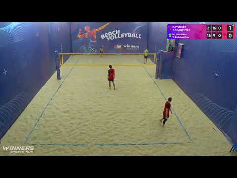 09:20 R. Prytuliak / Y. Yevdokymov - M. Horobets / Y. Bohdashkin 22.10.2022 | Winners Beach Volleyba