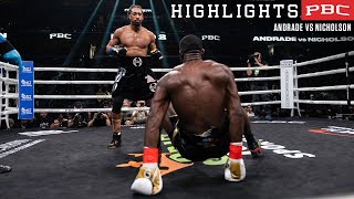 Andrade vs Nicholson HIGHLIGHTS: January 7, 2023 | PBC on Showtime PPV