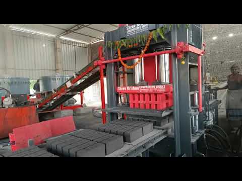 Fully Automatic Fly Ash 12 Brick Making Machine