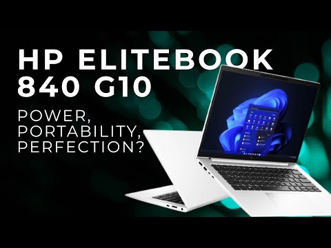 HP Elitebook 840 G10 14" Touch Laptop i5-1345U 16GB RAM 256GB SSD W11P video review thumbnail
