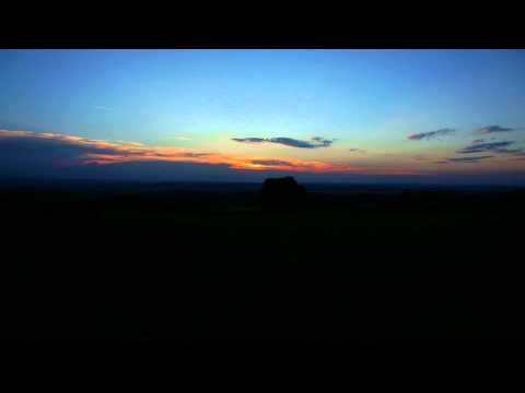 Sonnenuntergang auf der Maulkuppe