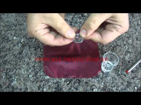 MOEDA DESAPARECE NO COPO Multmagic