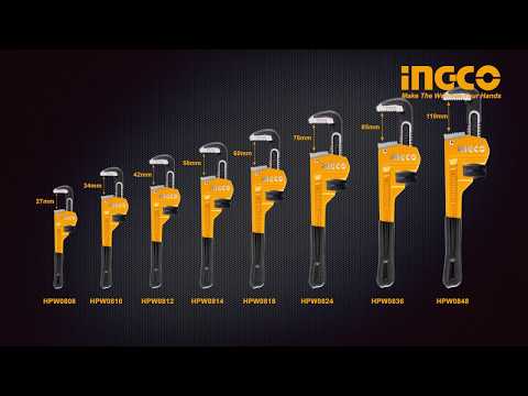 Features & Uses of Ingco Pipe Wrench 48" HPW0848