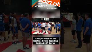 Download lagu Gilas practices for the last time before departing for 32nd SEA Games in Cambodia tonight mp3