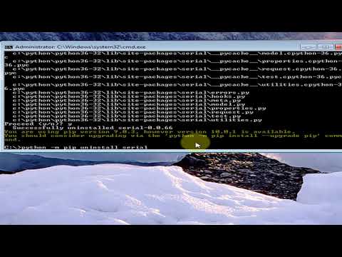 Python Attributeerror Module Serial Has No Attribute Serial