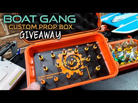 Free Subscriber Giveaway - Rc Boat Propeller Storage Box