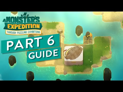A Monster's Expedition Walkthrough Solution Puzzle Game Part 6 - Tropical Biome and More