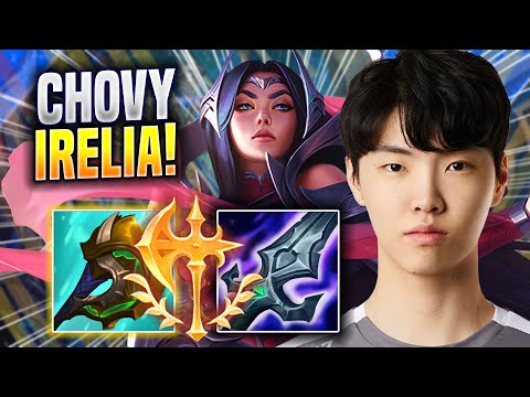 CHOVY IS A BEAST WITH IRELIA! - GEN Chovy Plays Irelia MID vs Zed! | Season 2023