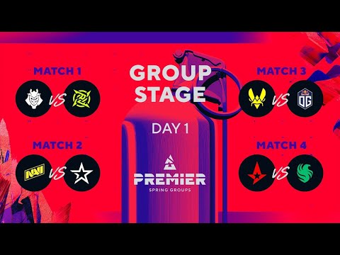 BLAST Premier Spring Groups 2024, Day 1: G2 vs NIP, NAVI vs Col, Vitality vs OG, Astralis vs Falcons