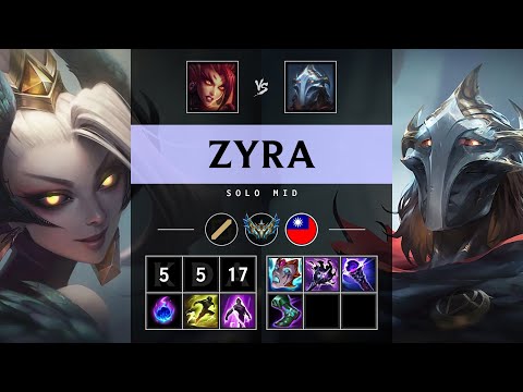 Zyra Mid vs Viktor - TW Challenger Patch 25.13