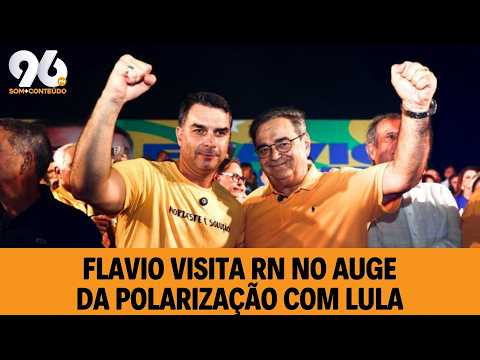 FLAVIO BOLSONARO VISITA O RN 'NO SEU MELHOR MOMENTO'