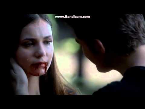 The Vampire Diaries  4x02 - Opening, Stelena kiss.