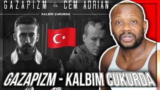 Gazapizm - Kalbim Çukurda ft. Cem Adrian TURKISH RAP MUSIC REACTION&quot;!!!