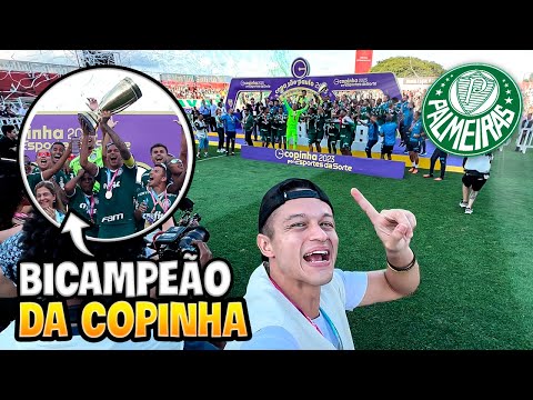 PALMEIRAS BICAMPEÃO DA COPINHA COM MC DANIEL!! Assisti dentro do campo!! *Emocionante*