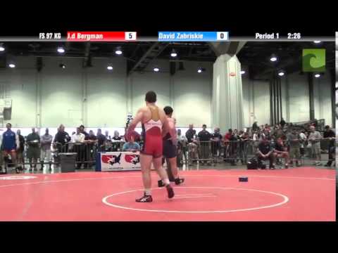 Mens FS FS 97 KG - J.d Bergman vs. David Zabriskie