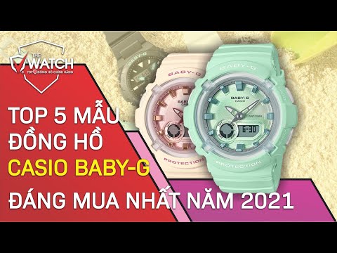 Top 5 Mẫu Đồng Hồ Nữ Casio Baby-G Đáng Mua Nhất Năm 2021❤️