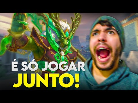 É só o time jogar JUNTO! Deixa comigo essa partida - SET JUNGLER - ⚡ Smite BR Ranked Conquista