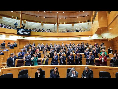 Réplica de Feijóo a Sánchez en el Senado