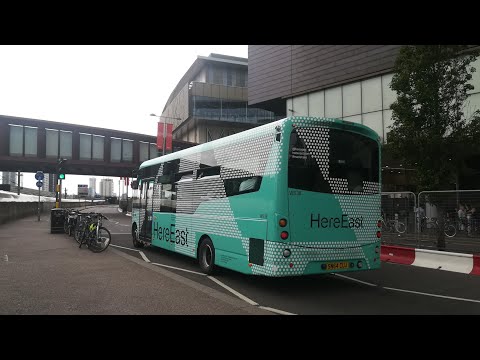 Full Route Journey: here east shuttle loop service 847 (go ahead London) WS38 SN64 CUJ