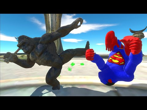 KING KONG vs SUPER GORO - Animal Revolt Battle Simulator