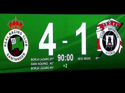 Resumen del partido de liga Racing-Vitoria (TVE-Cantabria)