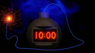 10 Minute Timer Bomb 💣 | 3D Timer