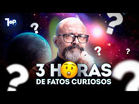 3 HORAS DE CURIOSIDADES INCRÍVEIS! 🧠🤯