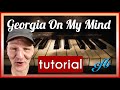 Georgia On My Mind piano tutorial easy