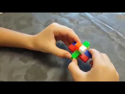 Как собрать головоломку из 6 брусков