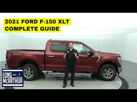 2021 FORD F-150 XLT COMPLETE GUIDE - Standard and Optional Equipment Walkaround