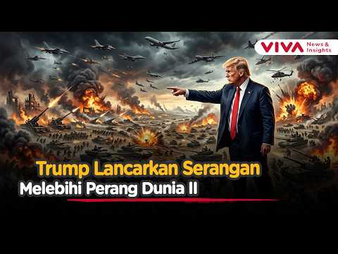 Trump Ancam Serang Iran Besar-besaran Jika Perundingan Gagal