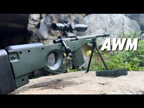 Big toy for boys high-end awm toy sniper rifle#airsoft #toy #tactical