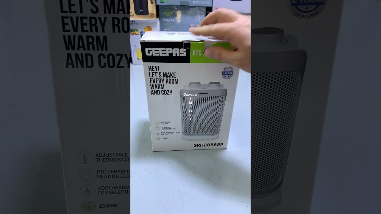 Geepas Mini Electric Heater | Purchase Link in Bio #electricheater #heater #shorts #gawadarimport