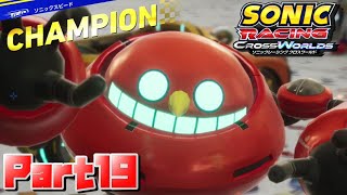 【ソニックレーシングクロスワールド】何で参戦した？やる気出なさ過ぎてヤバい/SONIC RSCING CROSS WORLDS Ec_POW Game Live part19