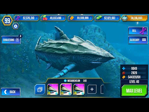 MEGARCHELON VS DUNKLEOSAURUS AQUATIC BATTLE JURASSIC WORLD