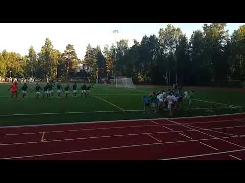 Young GrIFK fans and players celebrating