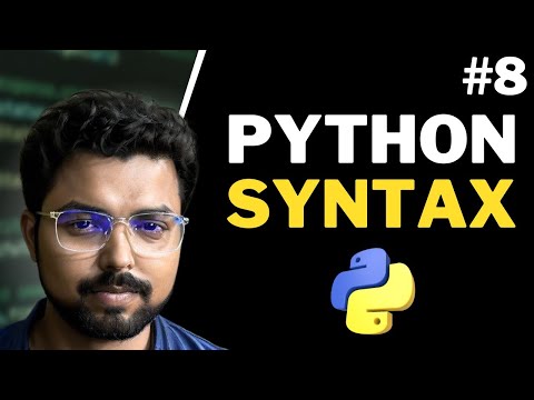 8. Python syntax | Python for Beginners (Full Course) in Hindi