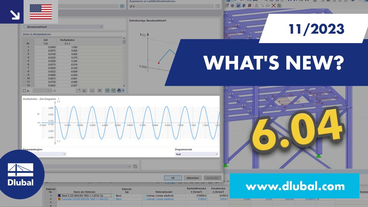 WIN | 11/2023 - What's New in RFEM 6 and RSTAB 9?