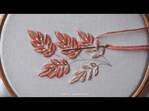 Wonderful Lazy Daisy stitch Embroidery For Beginners Step By Step Guide/Easy Simple Needle Work Tips