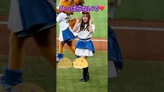 その紐はひっぱっちゃだめ❤️#ピタ止めチャレンジ #きつねダンス #チア