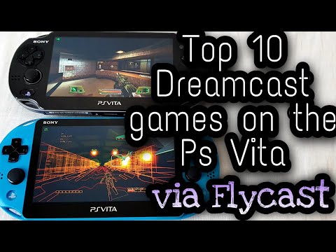 Top 10 Dreamcast Games playable on Ps Vita via Flycast in 2022