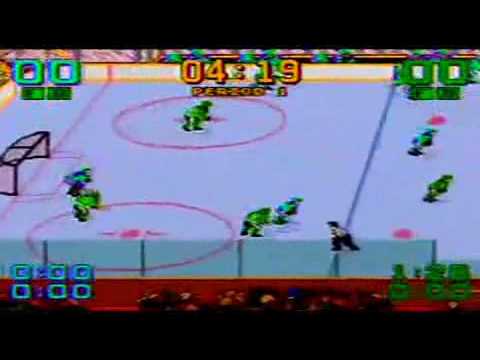 Mario Lemieux Hockey Megadrive
