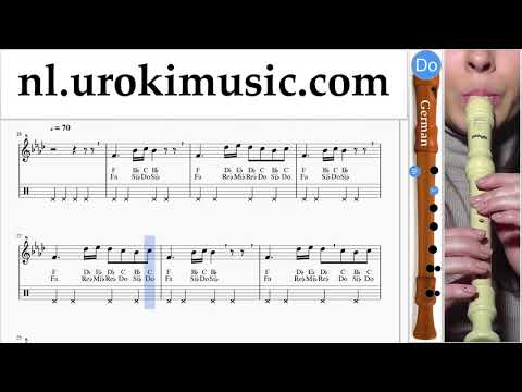 Blokfluit Leren Spelen (G.) Silentó - Watch Me (Whip/Nae Nae) Tablatura um-b799