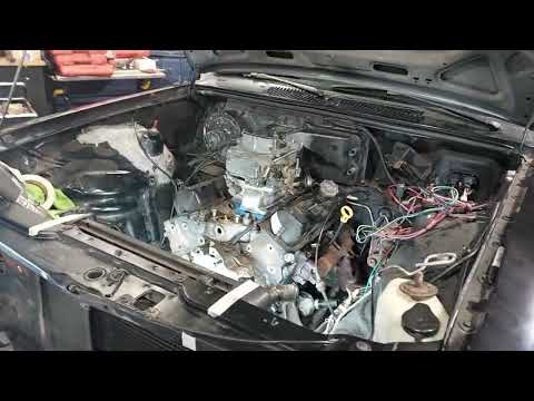 Chevette  3.4 V6 swap engine mounts almost done!