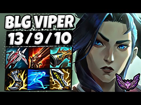 Caitlyn vs Ezreal ADC [ BLG Viper ] Patch 25.24 Ranked Korea ✅