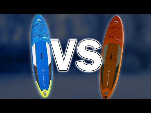 Aqua Marina BEAST VS Aqua Marina FUSION | SUP Board Vergleich