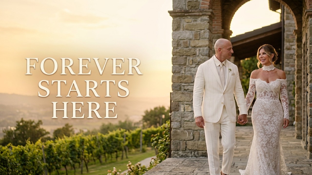 Copertina video del matrimonio di Nicole e Paolo a La Darbia, Lago d'Orta